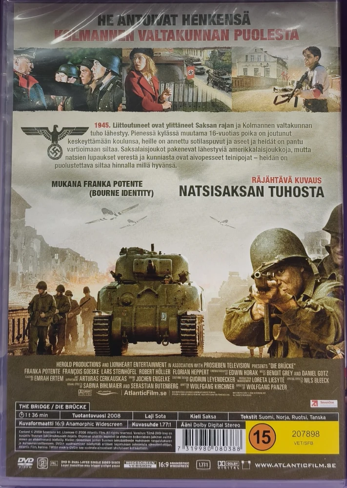 UUSI (DVD) The Bridge (2008) O: Wolfgang Panzer