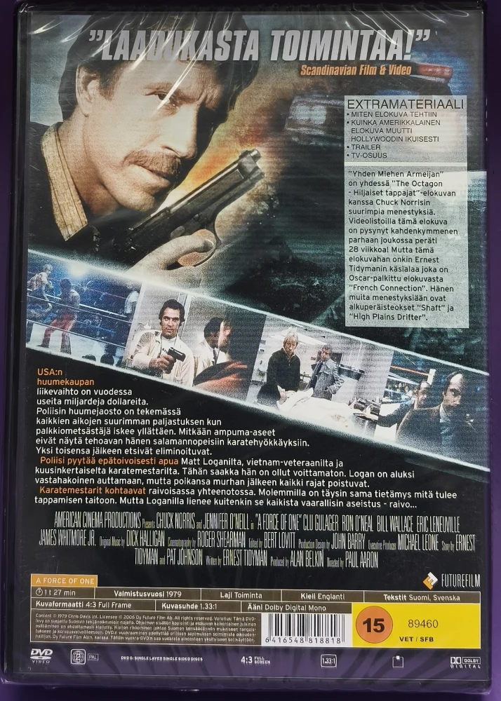 UUSI (DVD) Chuck Norris: Yhden miehen armeija (1979)