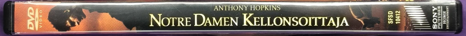 DVD) Anthony Hopkins: Notre Damen kellonsoittaja (1982) SUOMIKANNET