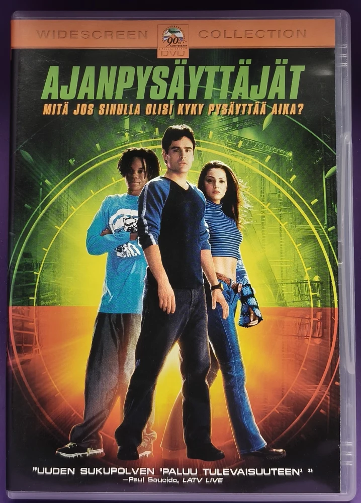 DVD) Ajanpysäyttäjät - Clockstoppers (2002) SUOMIKANNET