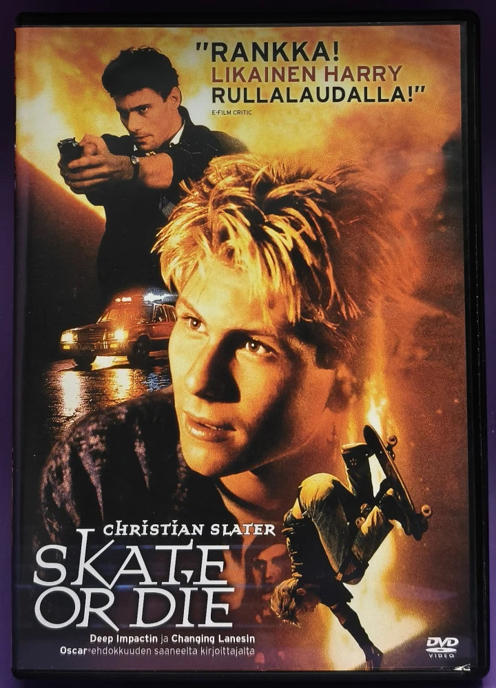 DVD) Christian Slater: Skate Or Die (1989) SUOMIKANNET