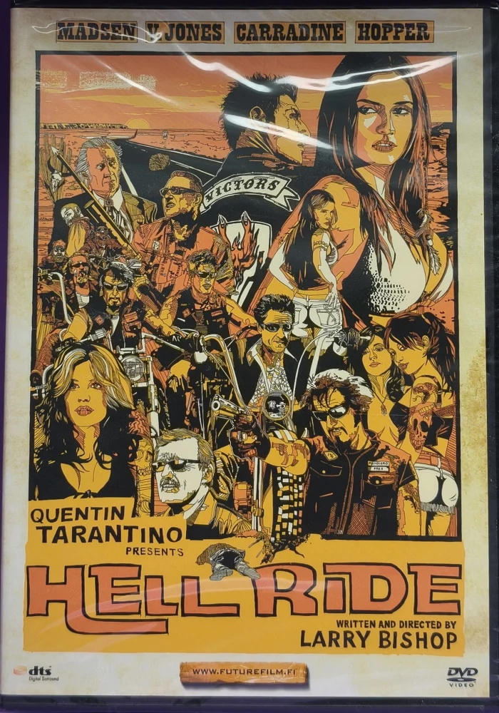 UUSI (DVD) Dennis Hopper: Hell Ride (2008)