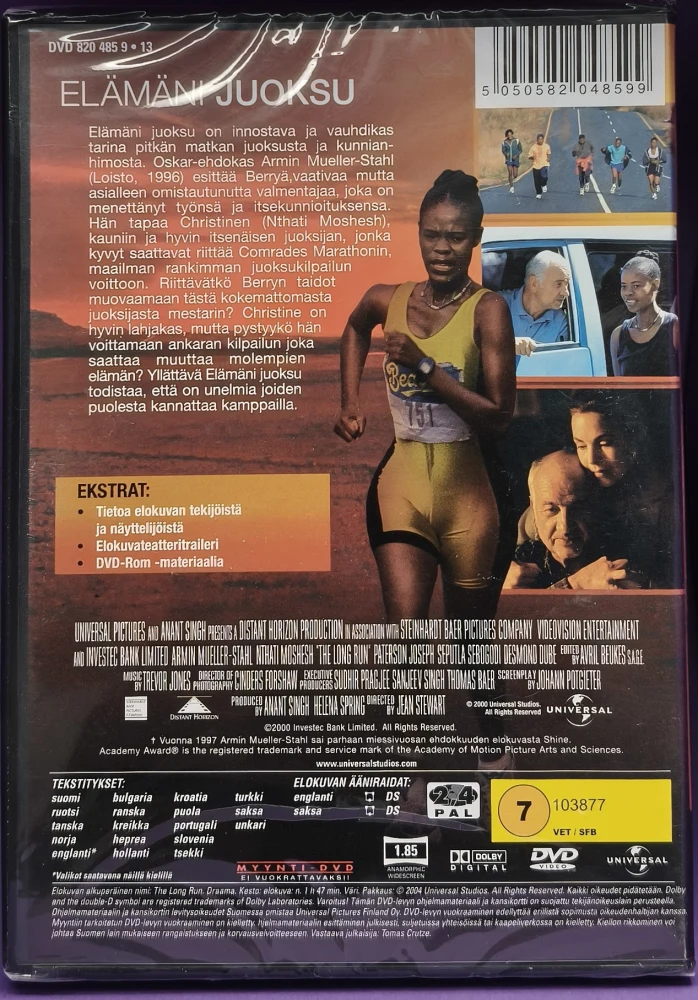 UUSI (DVD) Elämäni Juoksu - The Long Run (2001)