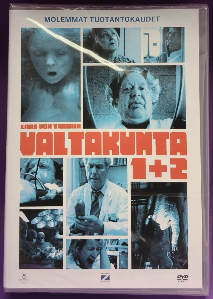 UUSI (4 DVD BOKSI)  Lars von Trier: Valtakunta 1+2 - Riget