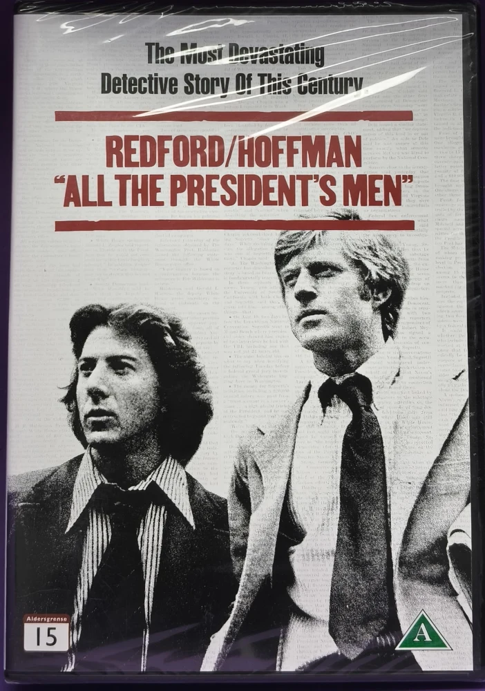 UUSI (DVD) Dustin Hoffman, Robert Redford: Presidentin miehet (1976)