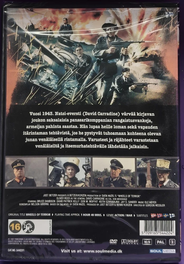 UUSI (DVD) Rangaistuspartio - Wheels of Terror (1987)