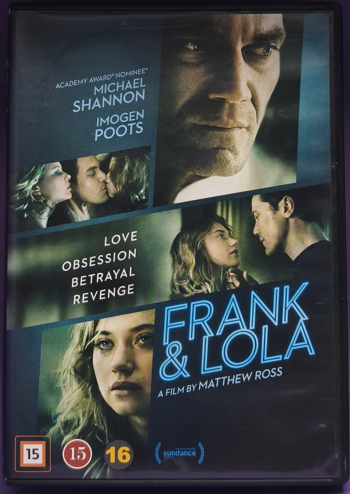 DVD) Michael Shannon: FRANK & LOLA (2016)