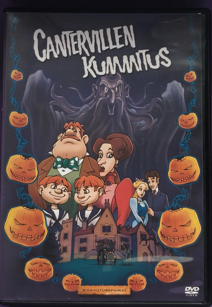 DVD) Cantervillen Kummitus (2002) PIIRRETTY - SUOMIPUHE