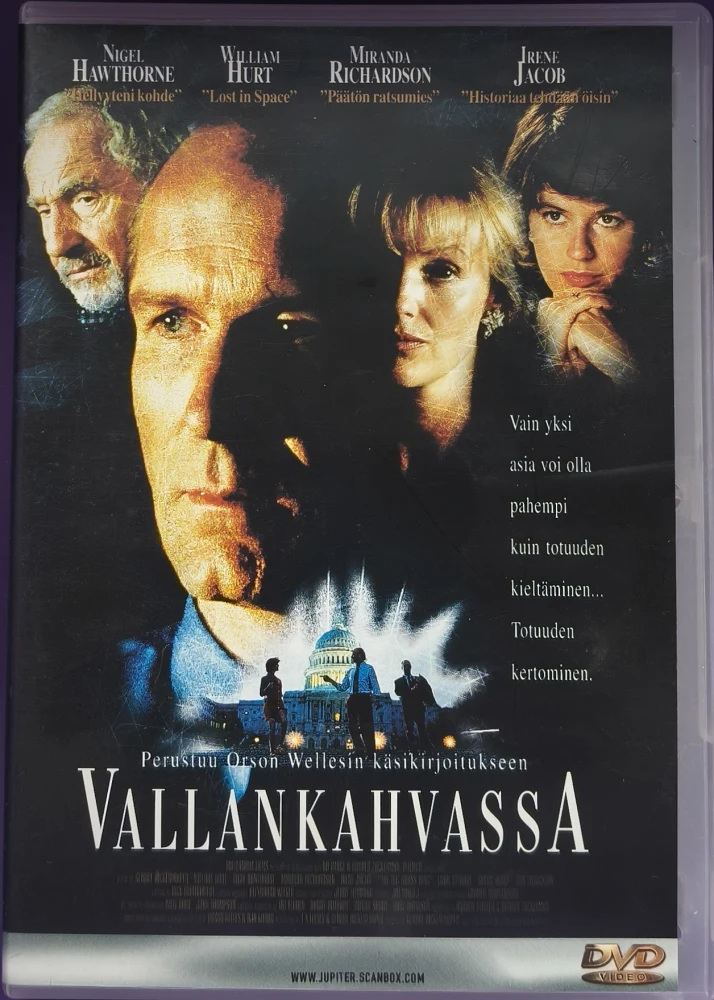 DVD) William Hurt: Vallan kahvassa - The Big Brass Ring (1999) JUPITER