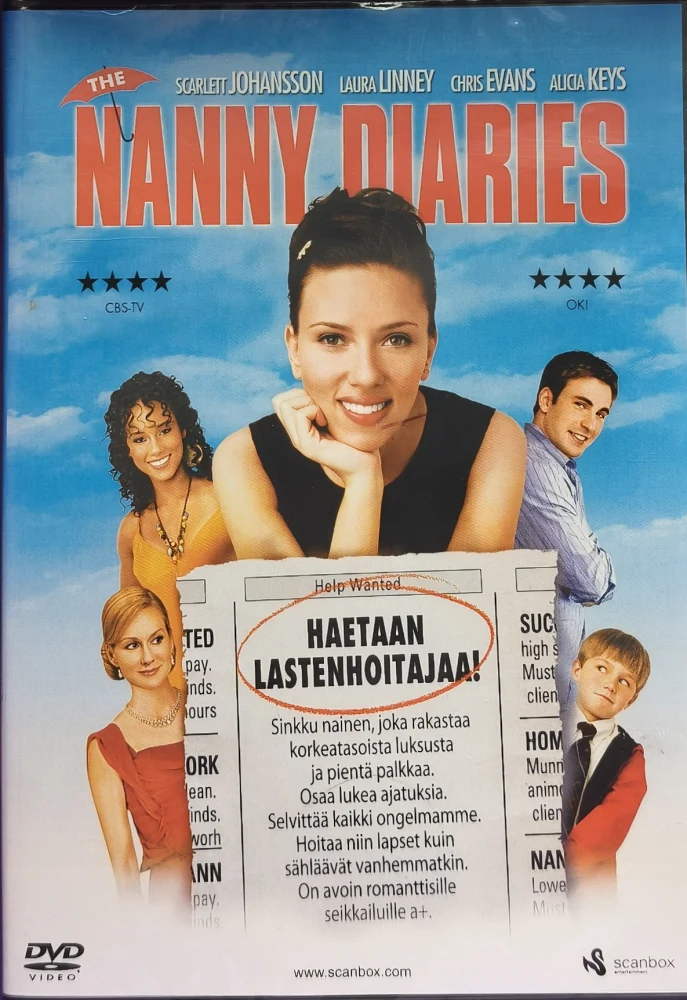 UUSI (DVD)  Scarlett Johansson: The Nanny Diaries (2007)