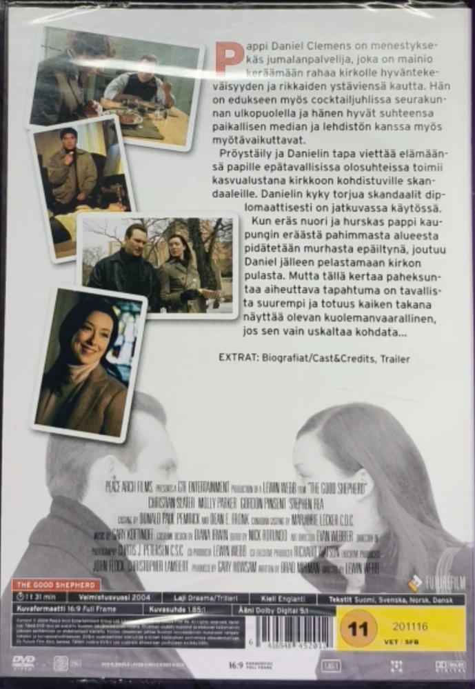 UUSI (DVD) Christian Slater: Totuuden Kasvot (2004)
