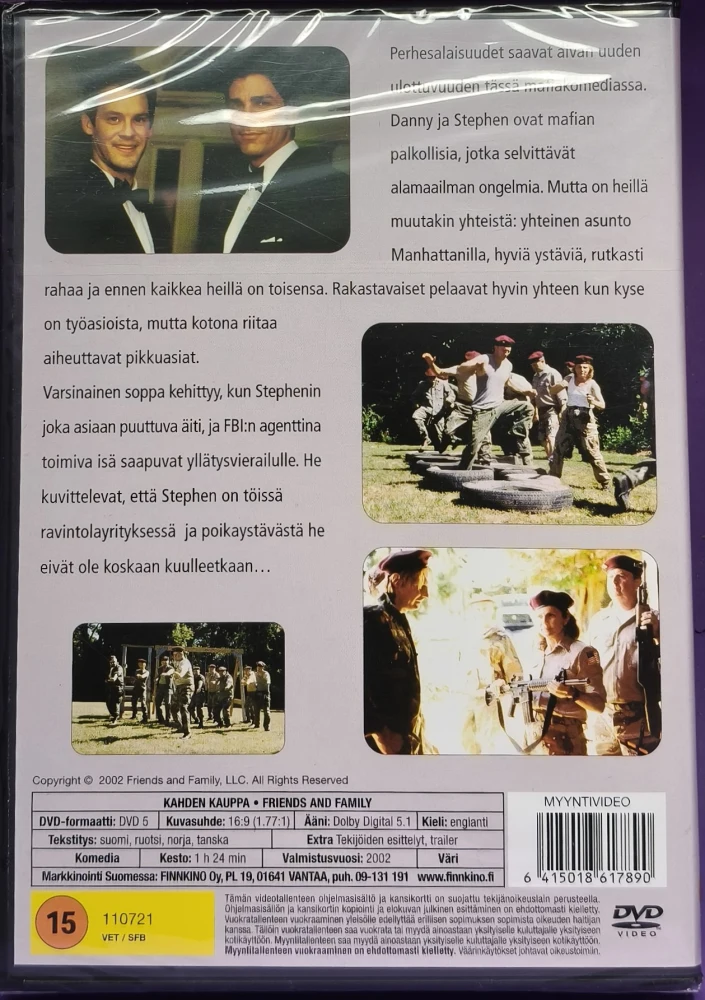 UUSI (DVD) Kahden Kauppa (2001) Tony Lo Bianco