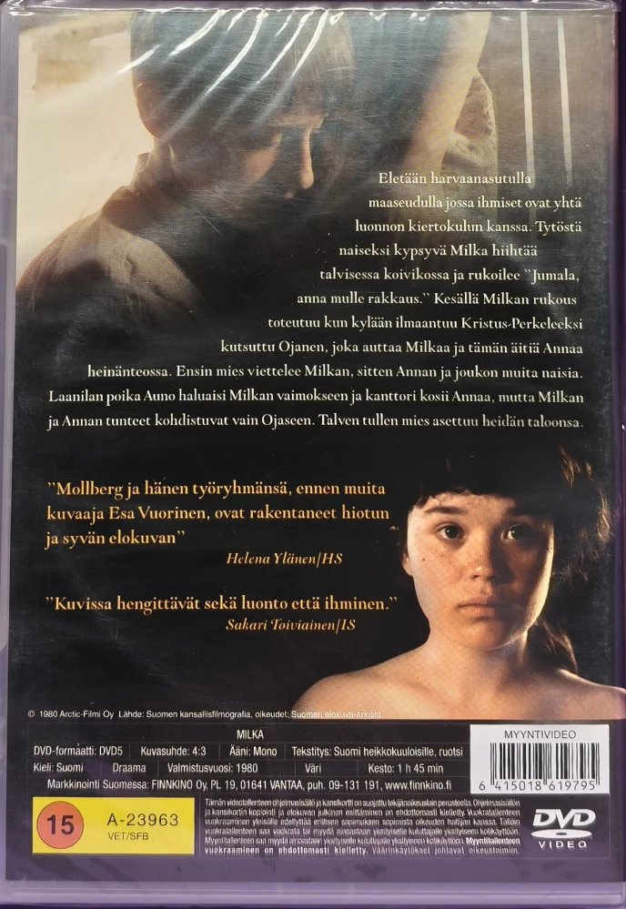 UUSI (DVD) Rauni Mollberg: Milka (1980)