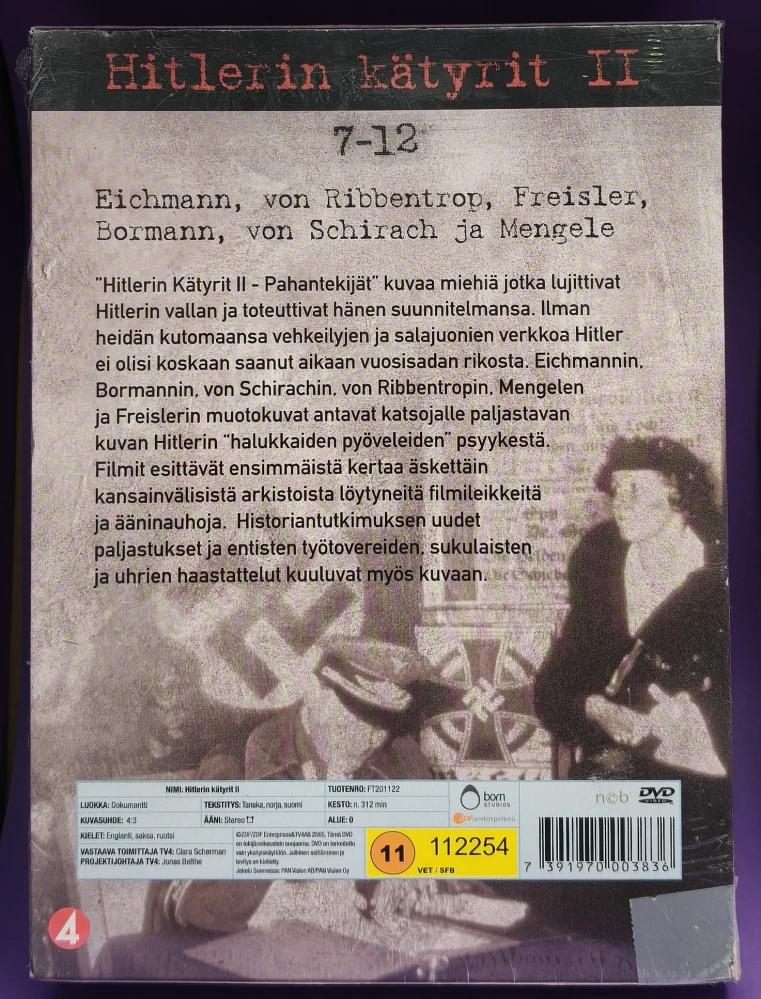 UUSI! 6 DVD) Hitlerin kätyrit II (2) (2005)