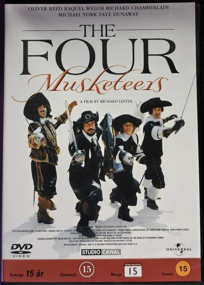 DVD) The Four Musketeers - Koston merkki (1974)