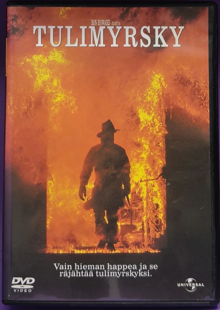 DVD) Robert De Niro, Kurt Russell: Tulimyrsky (1991) SUOMIKANNET