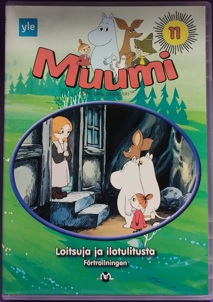 DVD) MUUMI 11 - Loitsuja ja ilotulitusta "Vanhat äänet"