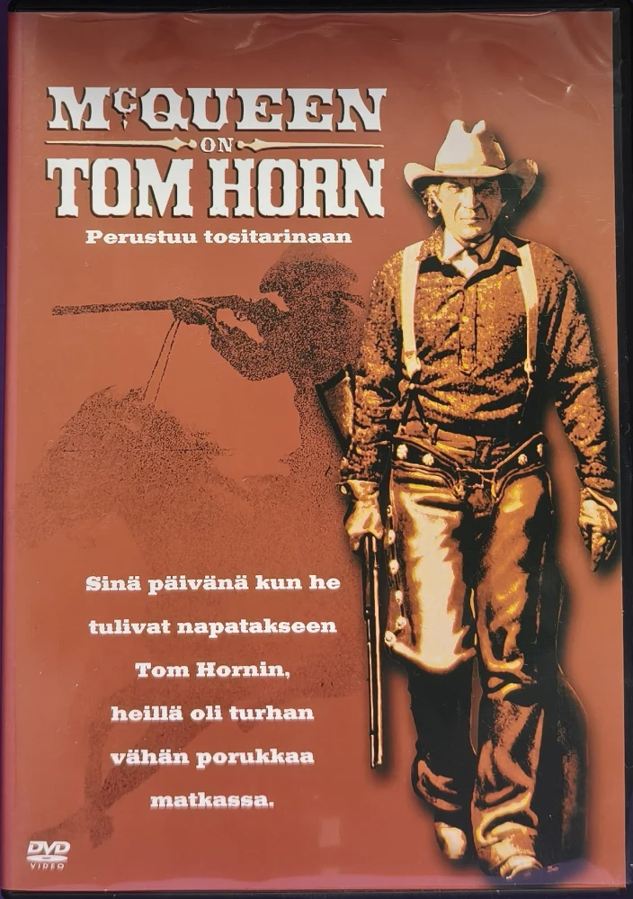 DVD) Steve McQueen: Tom Horn (1980) SUOMIKANNET