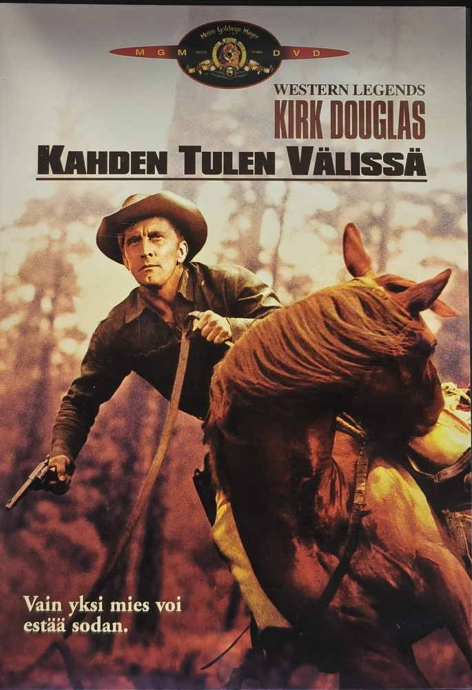 DVD) Kirk Douglas: Kahden tulen välissä (1956) SUOMIKANNET