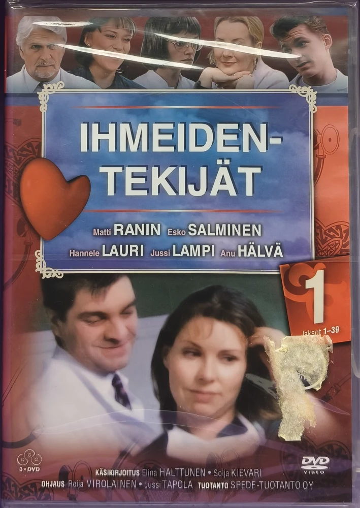 UUSI (3 DVD) IHMEIDENTEKIJÄT (1) Jaksot 1-39 (1996