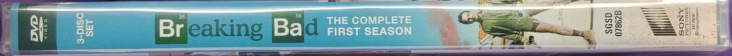 UUSI (3 DVD) Breaking Bad - 1. Kausi (2008)