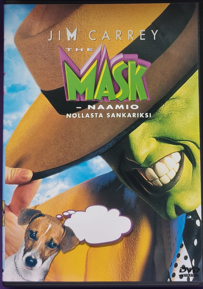 DVD) Jim Carrey: The Mask - naamio (1994) SUOMIKANNET