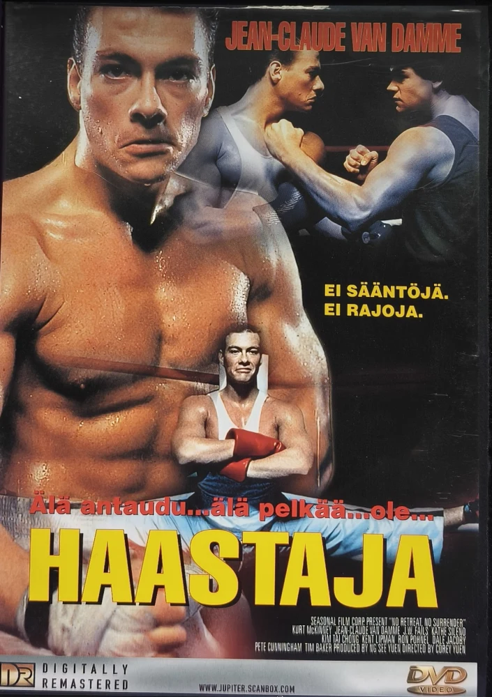 DVD) Jean-Claude Van Damme: Haastaja (1986) SUOMIKANNET