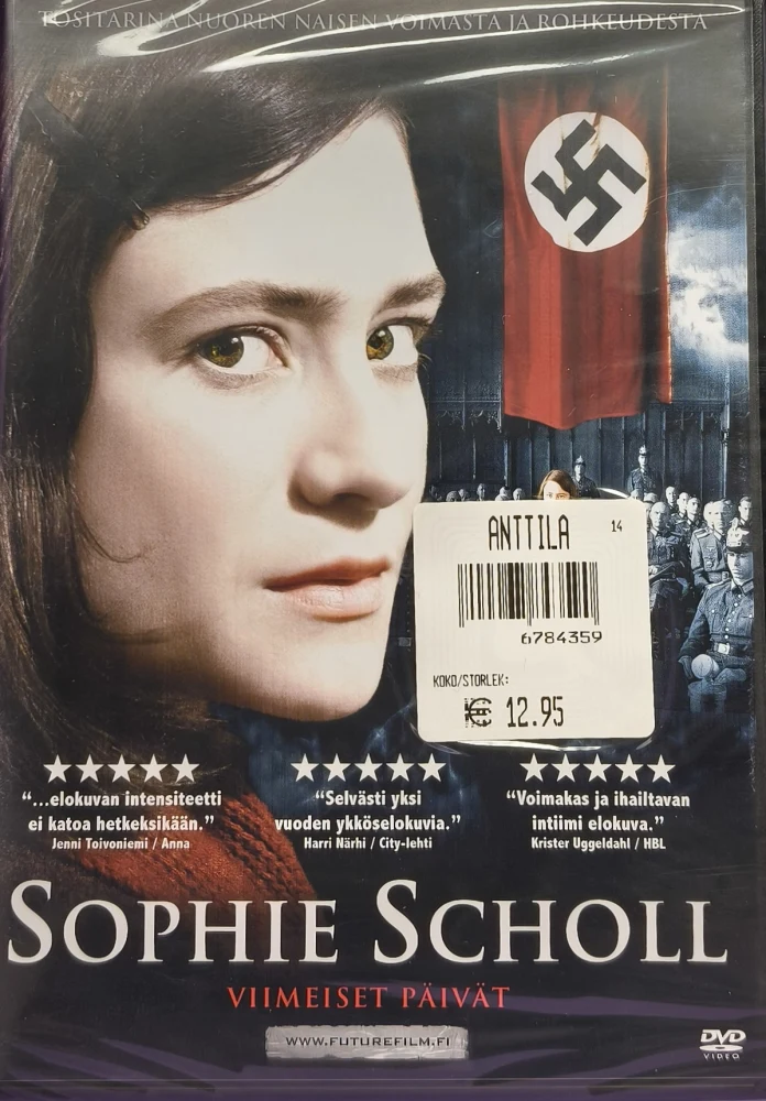 UUSI (DVD) Sophie Scholl - viimeiset päivät (2005)