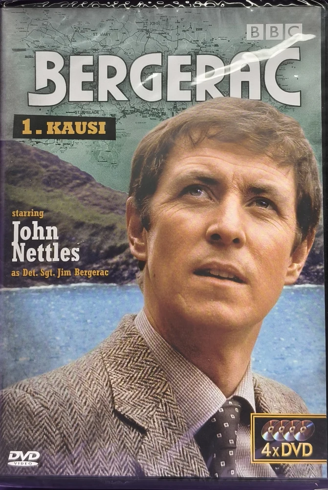 UUSI (4 DVD) John Nettles: Bergerac: Kausi 1 (1981) SUOMIKANNET