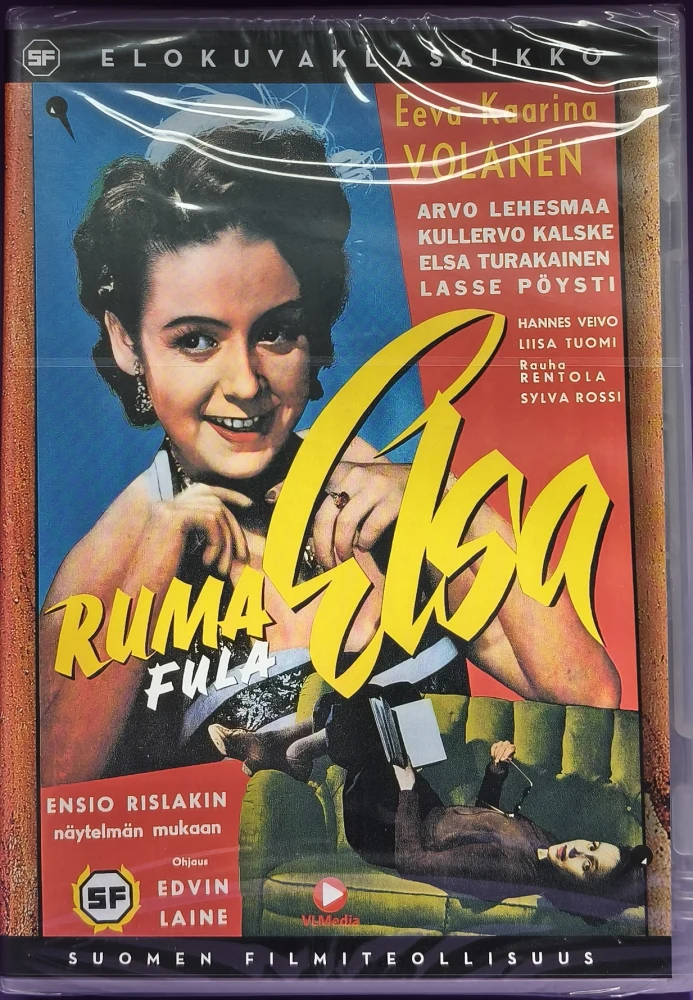 UUSI (DVD) Ruma Elsa (1949) O: Edvin Laine (SF 94)