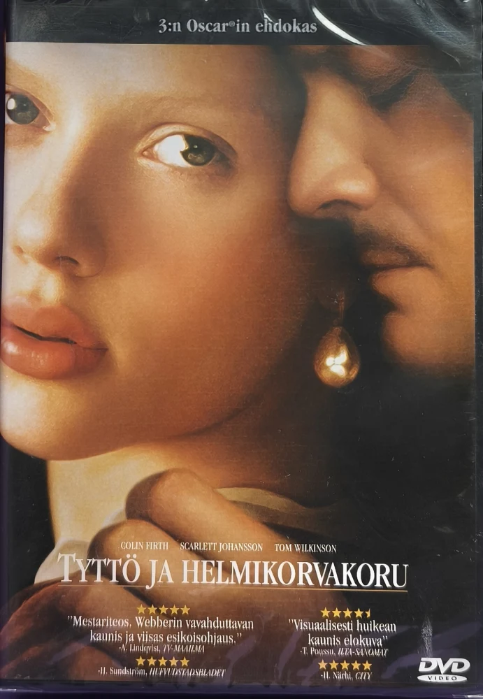 UUSI (DVD) Scarlett Johansson: Tyttö Ja Helmikorvakoru (2003)
