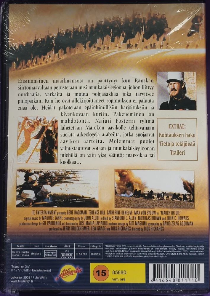 UUSI (DVD) Gene Hackman: Hornanmarssi (1977)