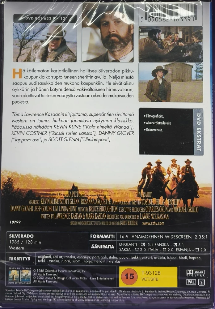 UUSI (DVD) Silverado - Collector's Edition (1985) SUOMIKANNET