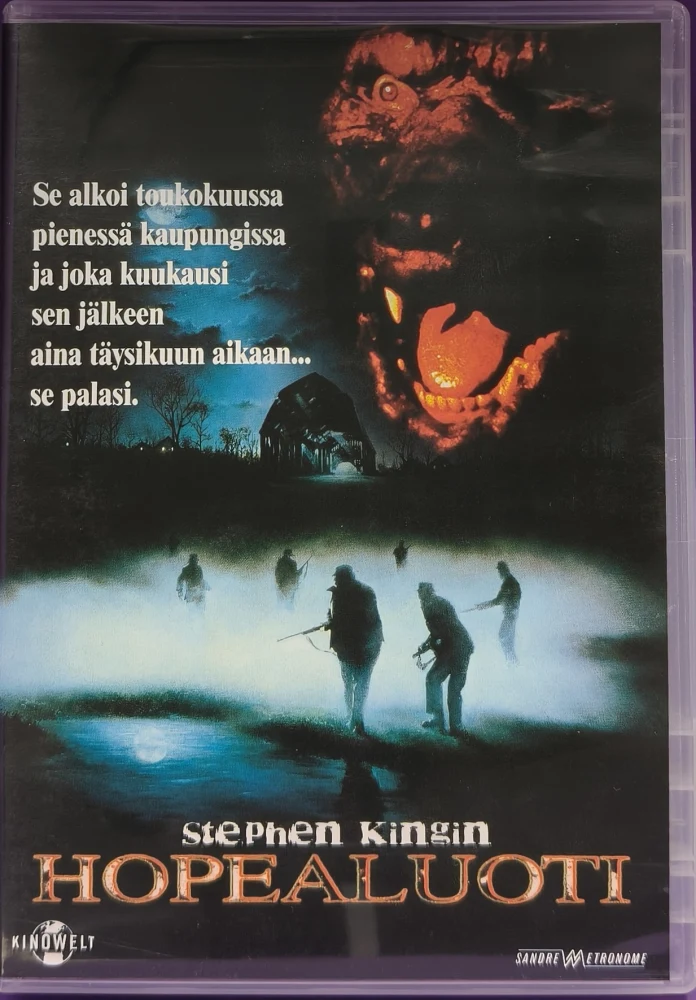 DVD) Stephen Kingin Hopealuoti (1985) SUOMIKANNET