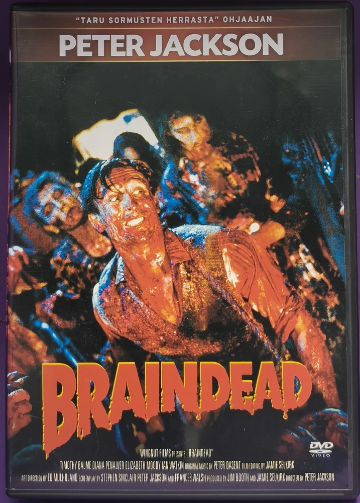 DVD) PETER JACKSON: BRAINDEAD (1992) SUOMIKANNET