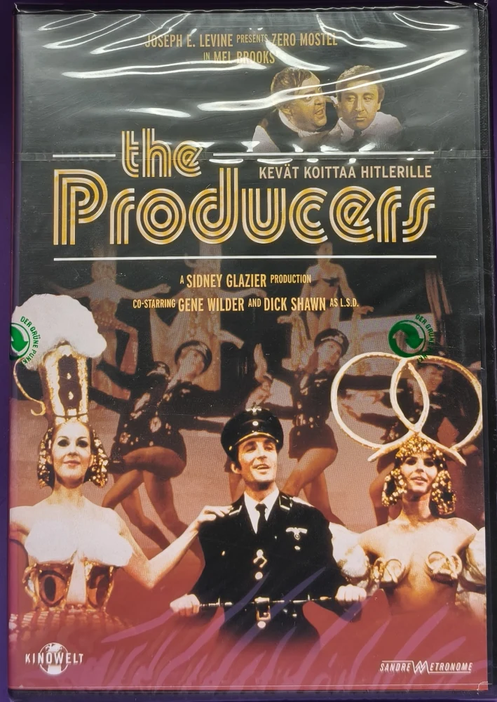 UUSI (DVD) Mel Brooks: The Producers - Kevät koittaa Hitlerille (1968)