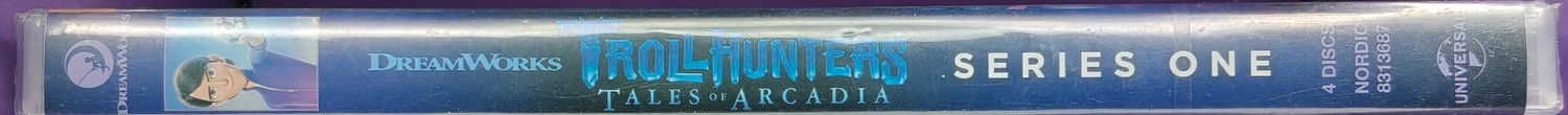 UUSI (4 DVD) Trollhunters - Tales of Arcadia - Peikkojahti - SUOMIPUHE