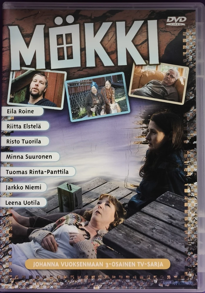DVD)  Johanna Vuoksenmaa: MÖKKI : 3-OSAINEN TV-SARJA (2010)