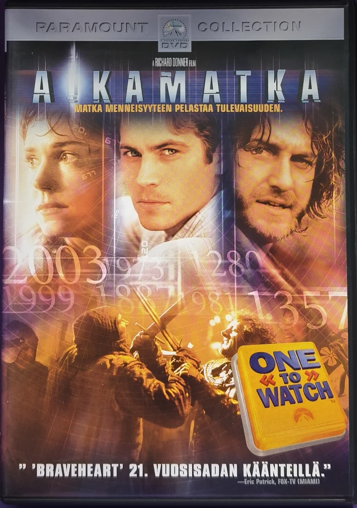 DVD) Gerard Butler: Aikamatka - Timeline (2003) SUOMIKANNET
