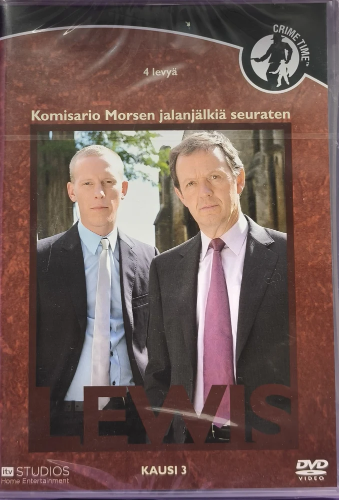UUSI (4 DVD) Komisario Lewis - Kausi 3