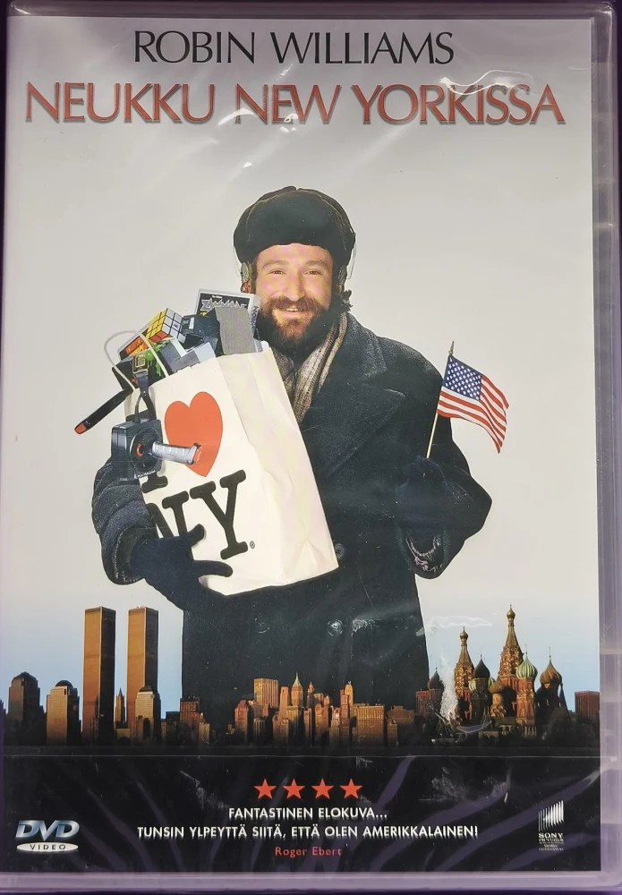 UUSI (DVD) Robin Williams: Neukku New Yorkissa (1984)
