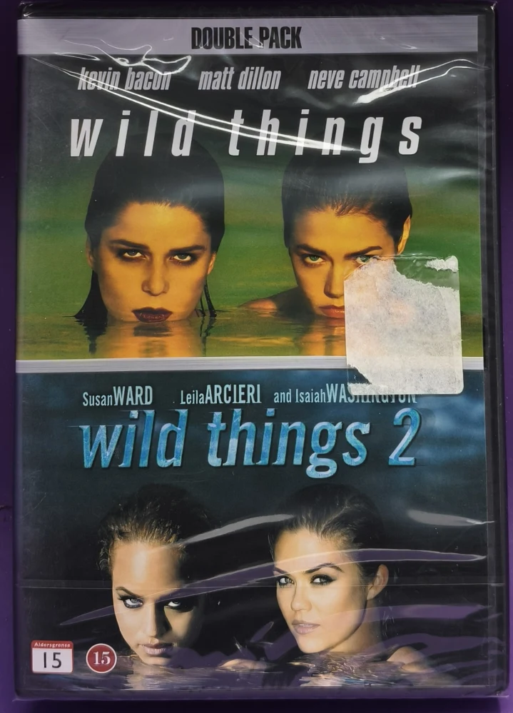 UUSI (2 DVD) Villit kuviot / Wild Things 1 & 2 (1998 & 2003)