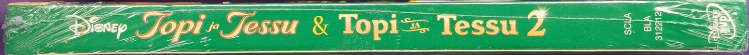 UUSI (2 DVD) WALT DISNEY: TOPI JA TESSU 1 ja 2 (1981 & 2006)