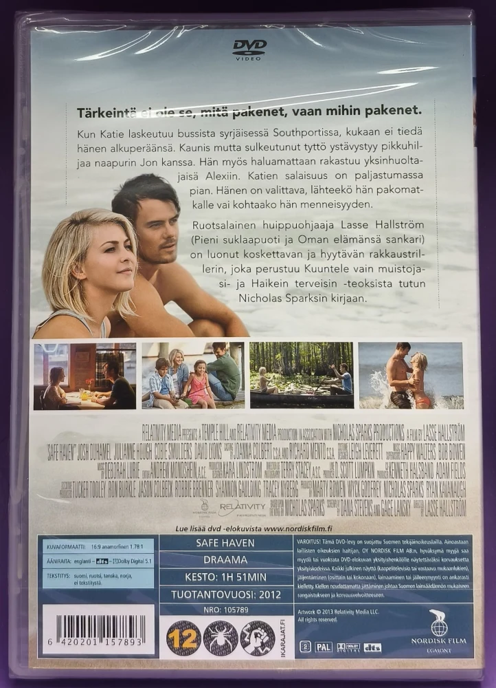 UUSI (DVD) Safe Haven (2013) SUOMIKANNET