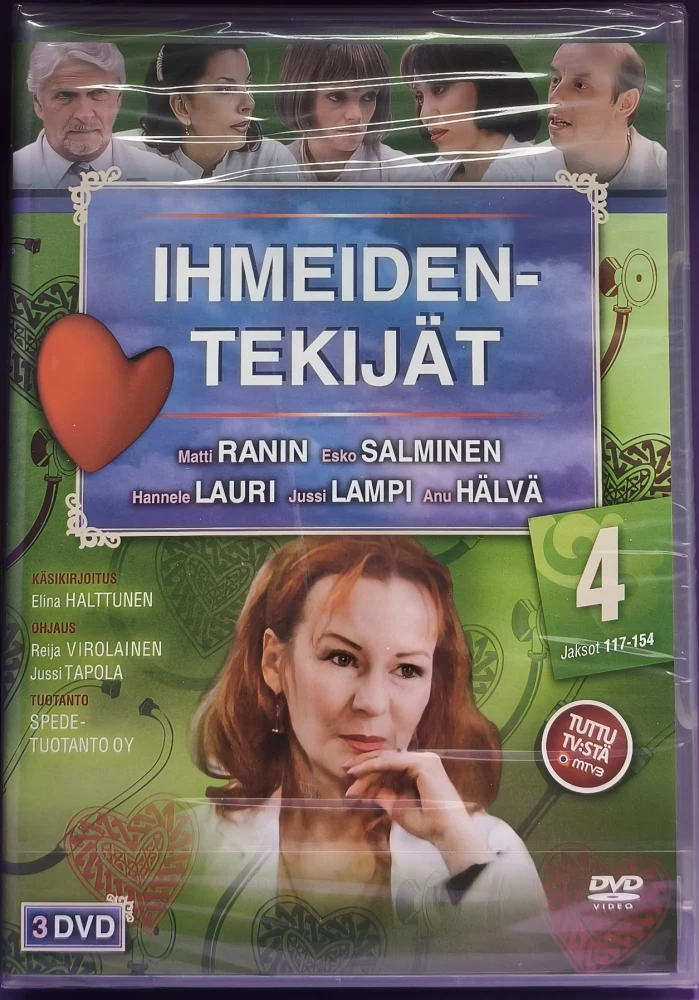 UUSI (3 DVD) IHMEIDENTEKIJÄT 4 ( Jaksot 117-154)