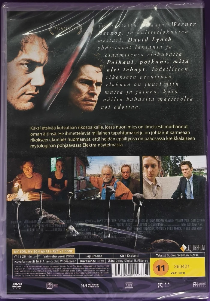 UUSI (DVD) Poikani, Poikani, mitä olet tehnyt (2009)