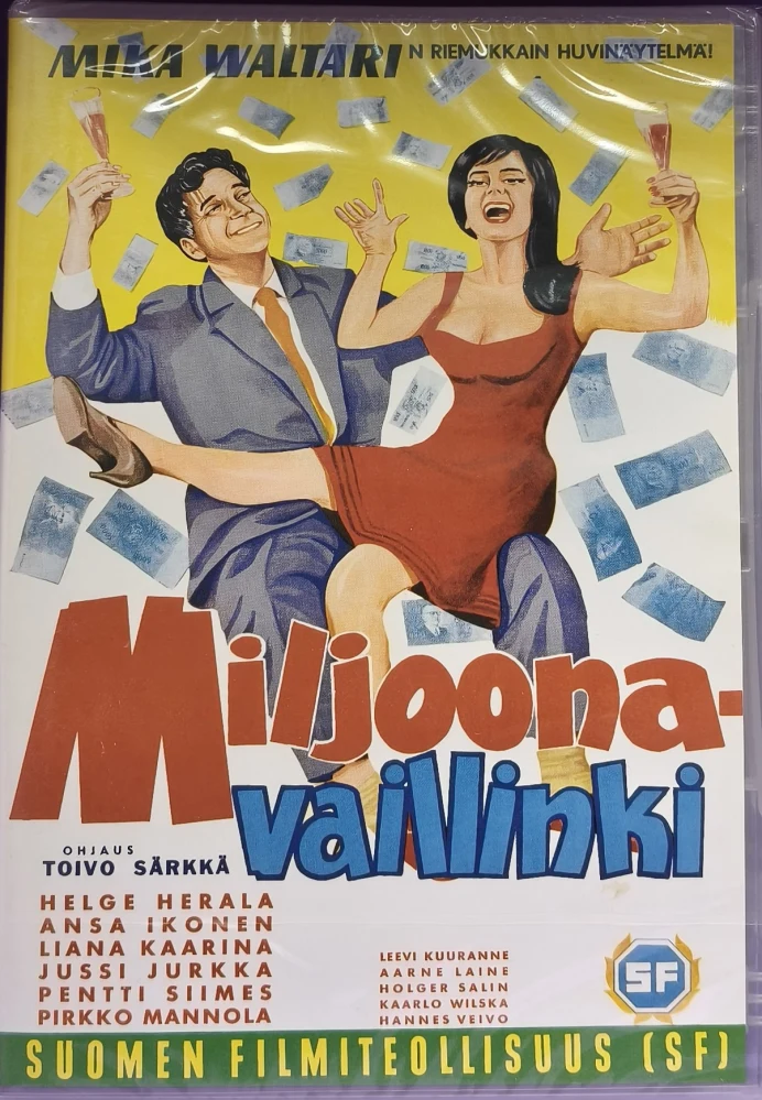 UUSI (DVD) Miljoonavaillinki (1961) Helge Herala, Ansa Ikonen