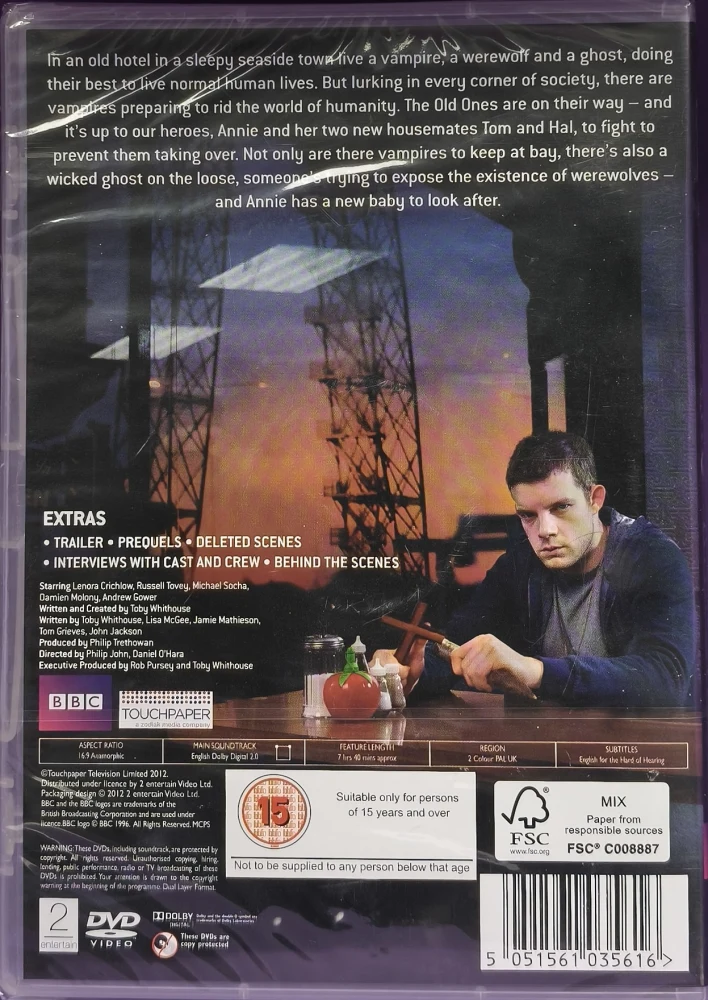 UUSI (3DVD) Being Human - Kausi 4 (2012) BBC