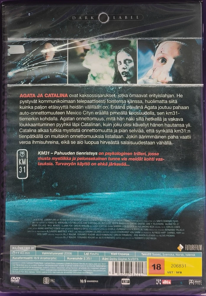 UUSI (DVD) KM31 - Pahuuden Tienristeys (2006)  (DARK LABEL 11)