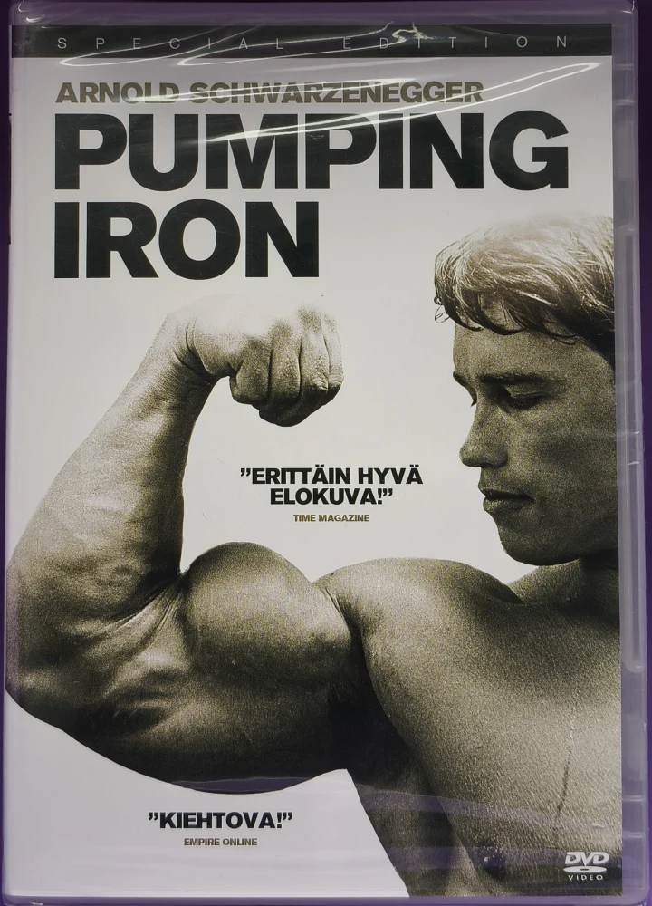 UUSI (DVD) Pumping Iron (1977) Arnold Schwarzenegger
